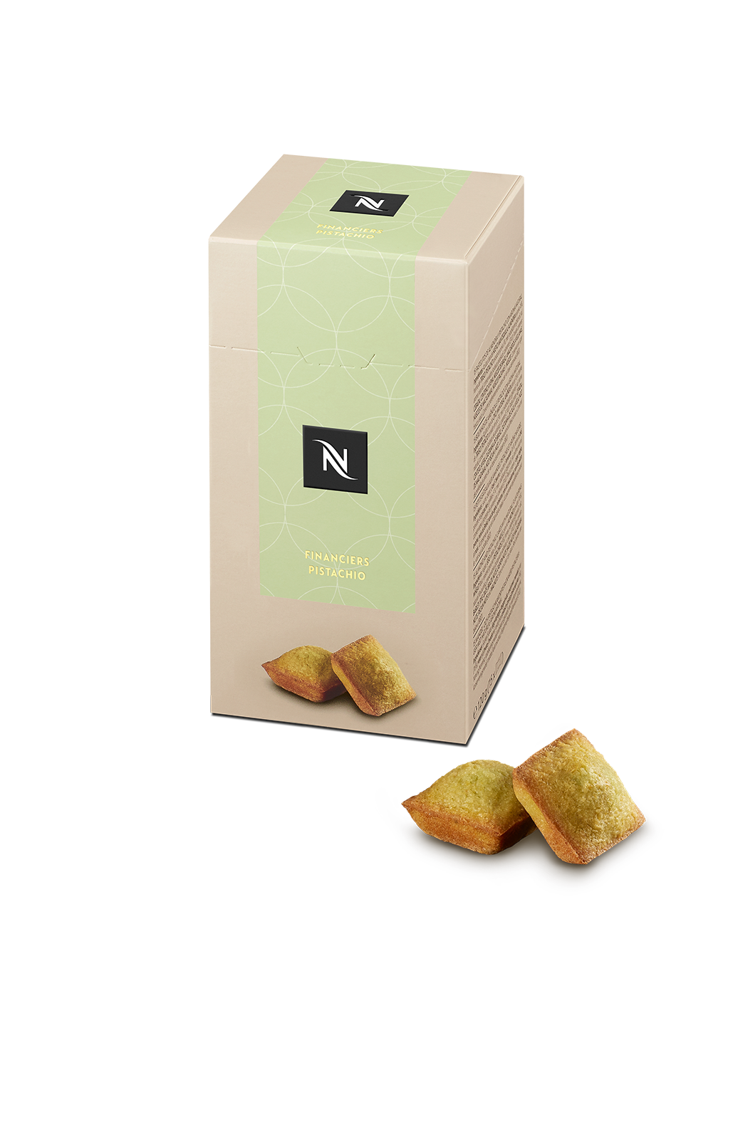 Nespresso Finaciers Pistache Mandelgebäck
