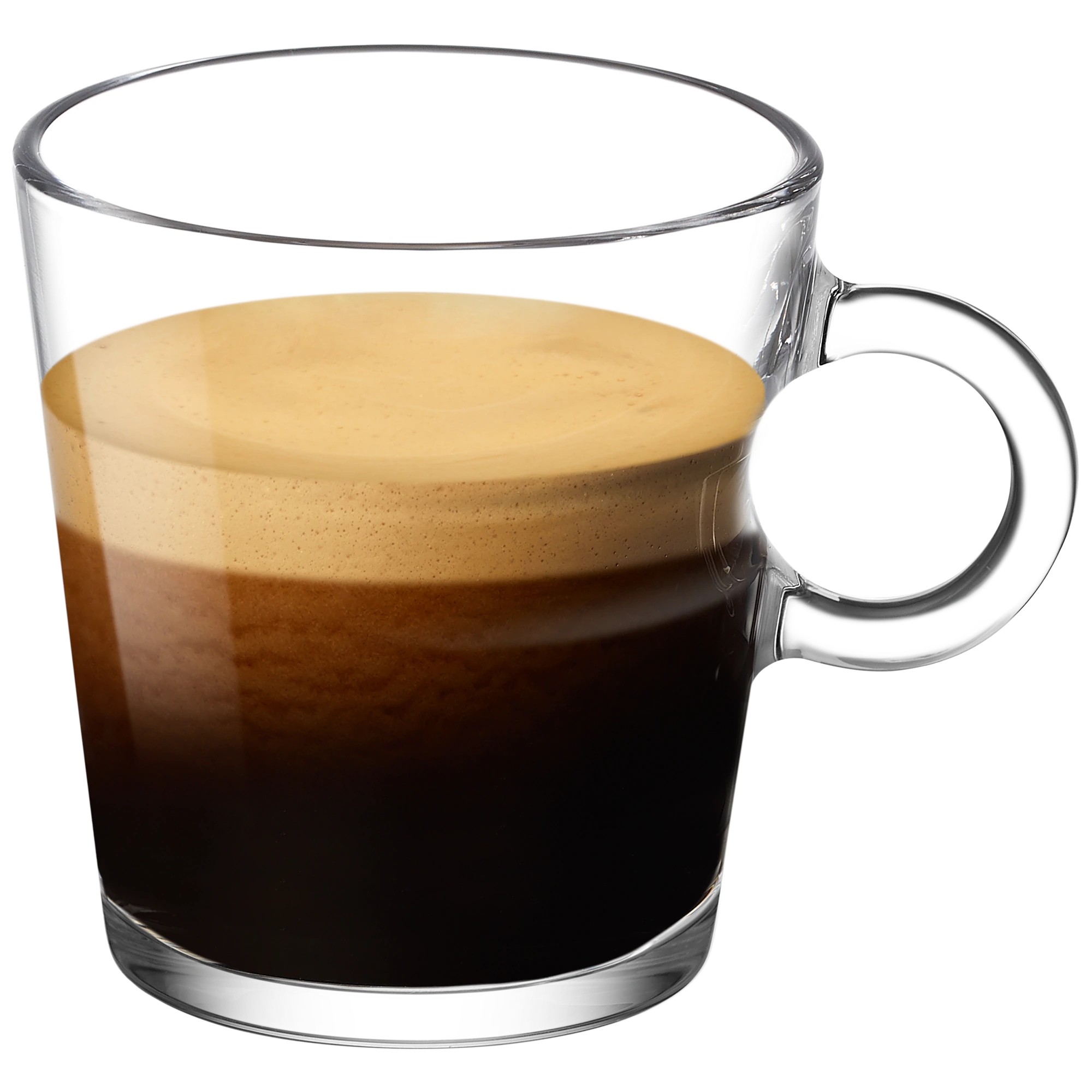 Lungo Tassen aus Hartglas – 150 ml (12 Stück)