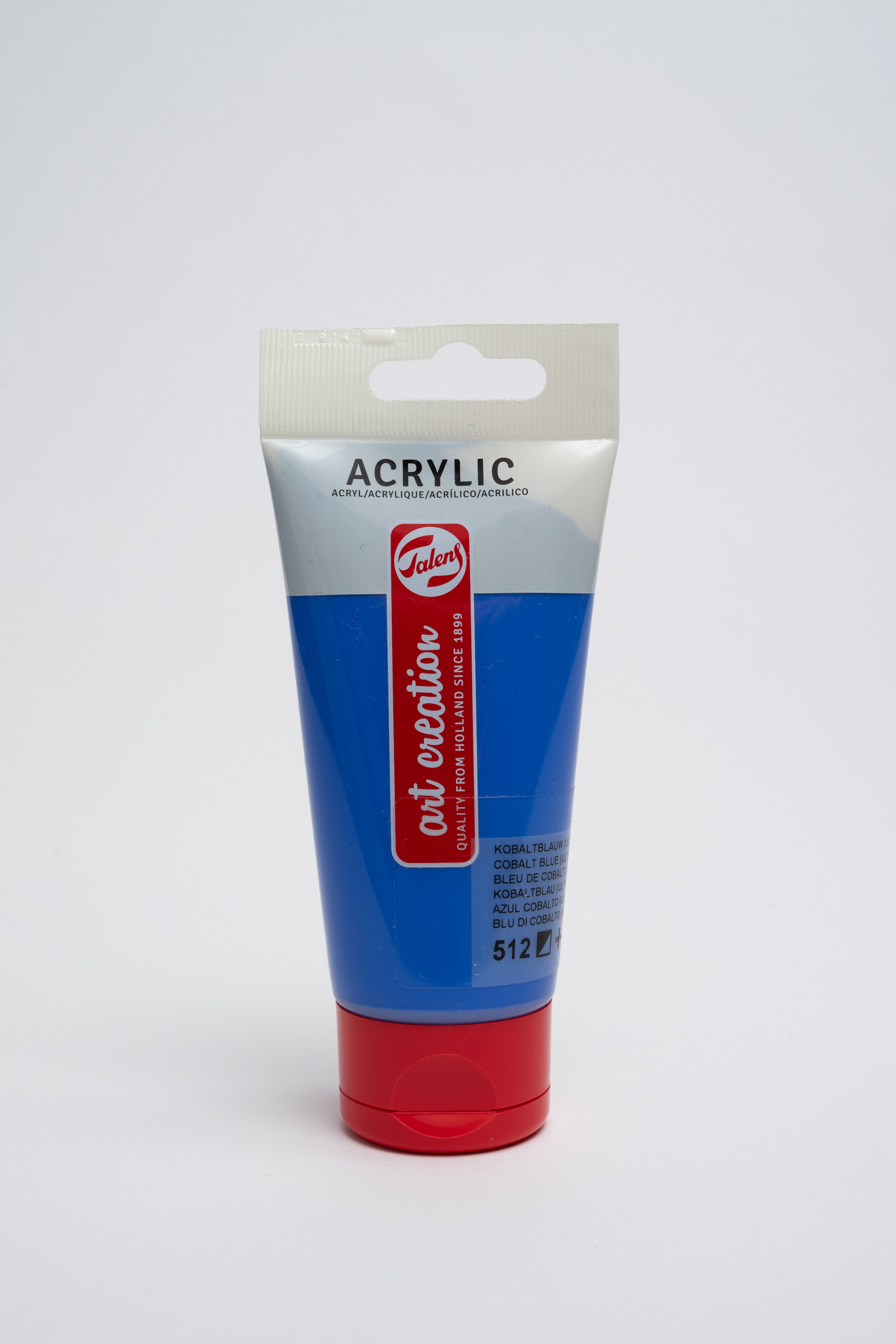 Acrylfarbe Tube 75 ml Kobaltblau (Ultramarin) 512