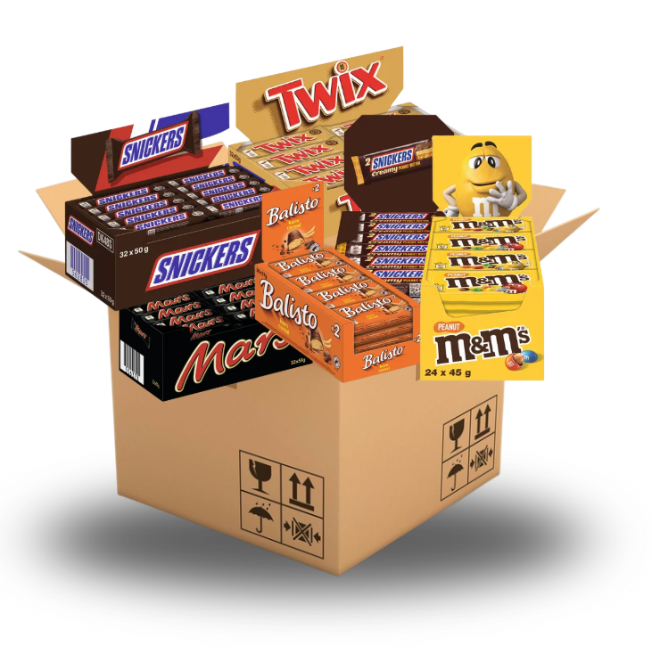 Mars & More Mega Box – Großpackungen der beliebtesten Schokoriegel im 6er Bundle