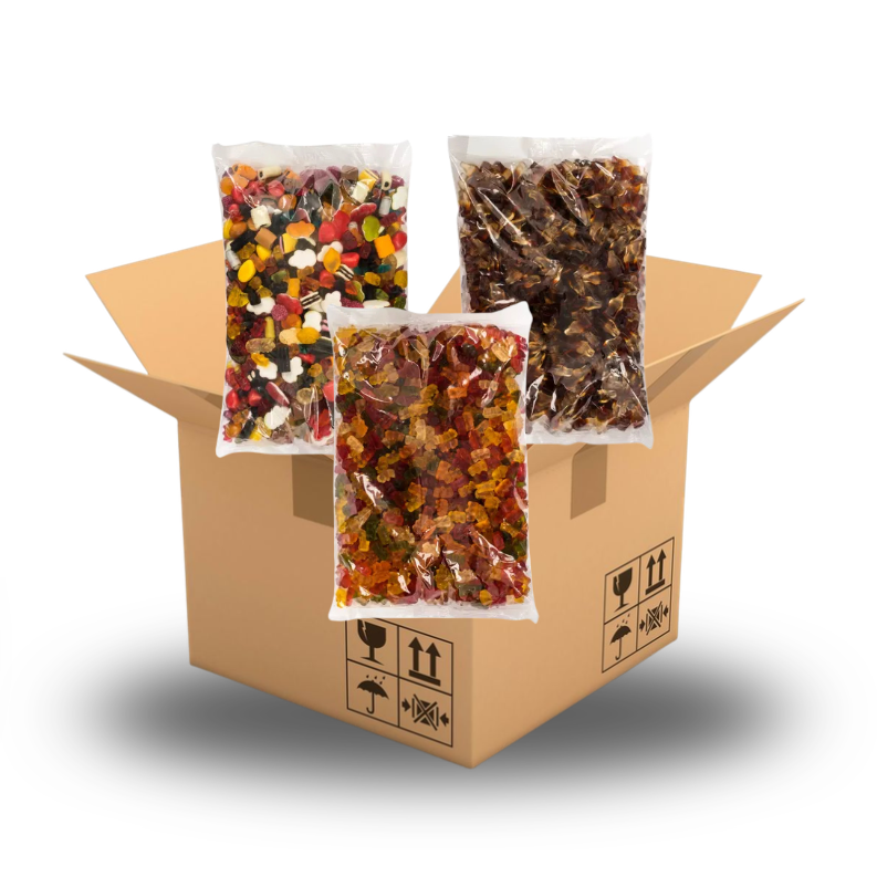 Haribo Fruchtgummi 9kg - 3er Bundle