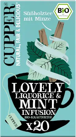 Kräutertee mit Süßholz & Minze (20 Beutel) 30 g
