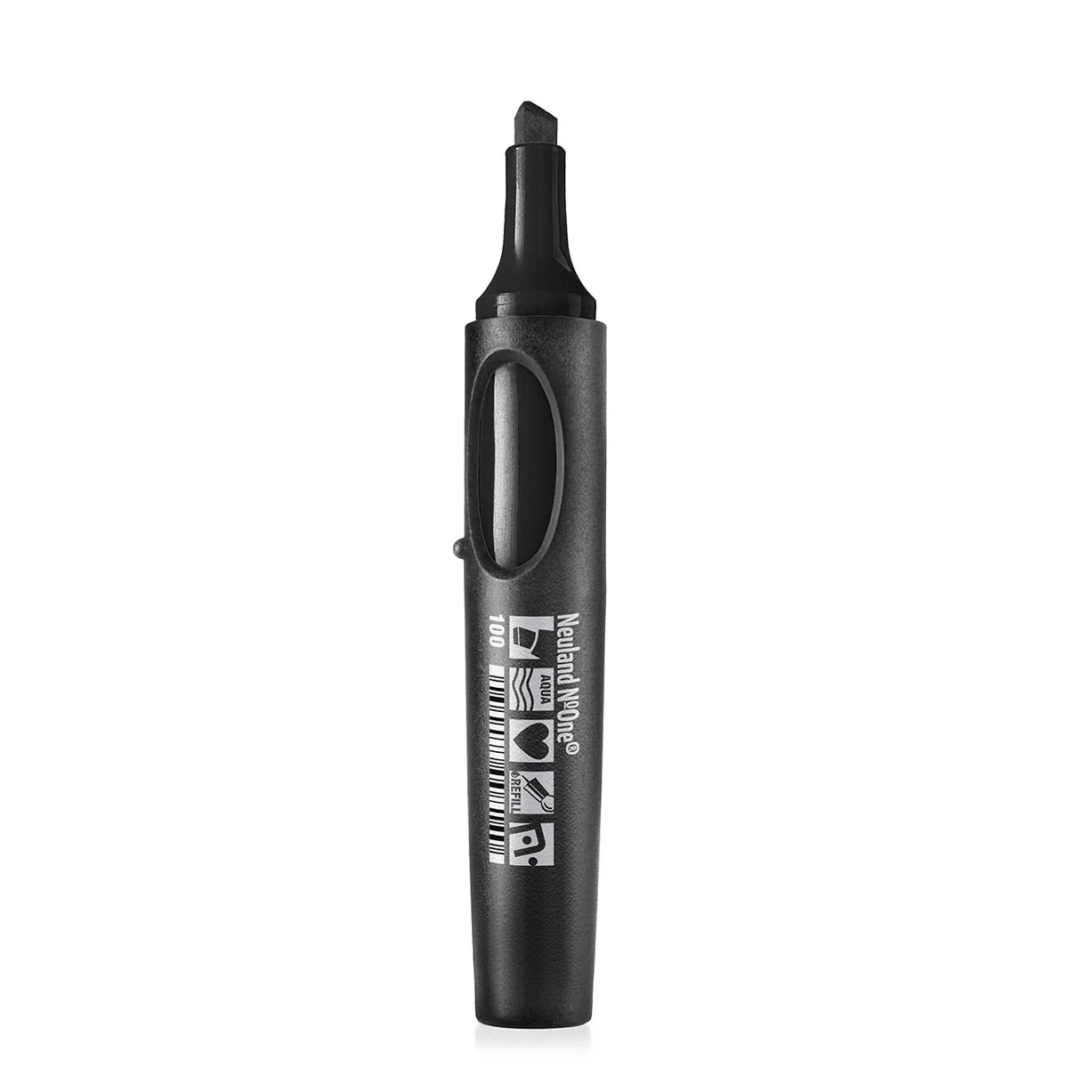Moderationsmarker Neuland No.One® Keilspitze 2-6 mm – Einzelfarben - 101 grau
