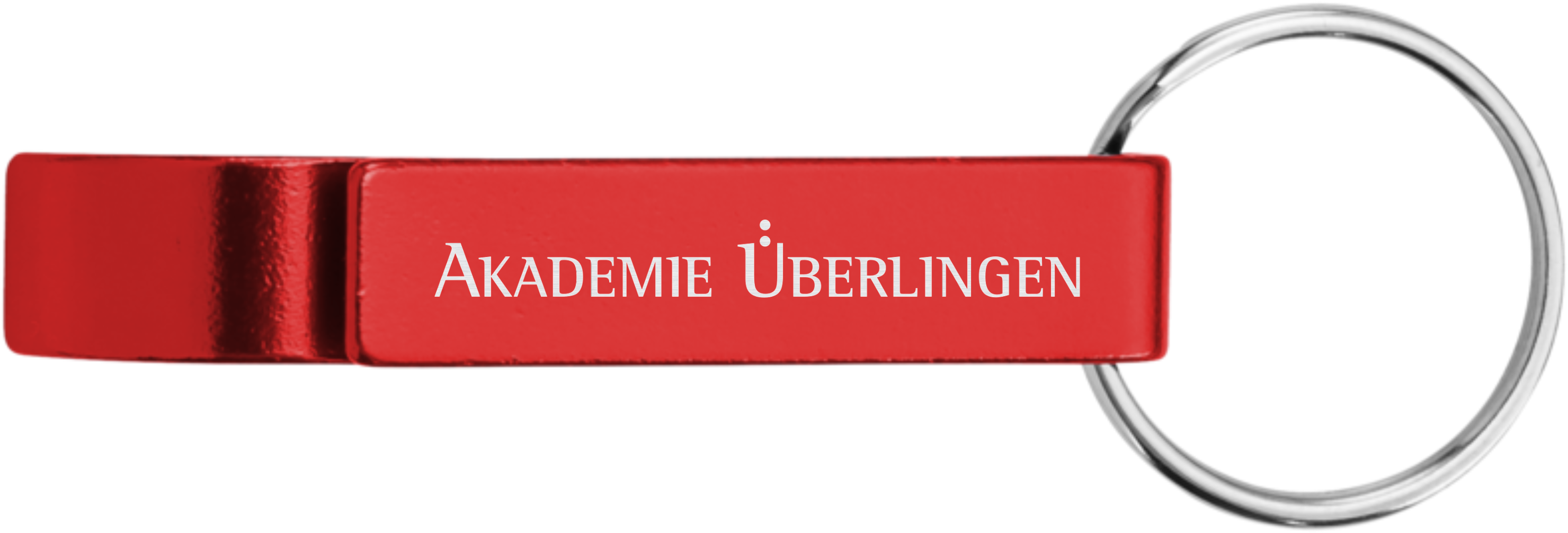 Schlüsselanhänger Tao mit Flaschen- und Dosenöffner mit AÜ-Logo