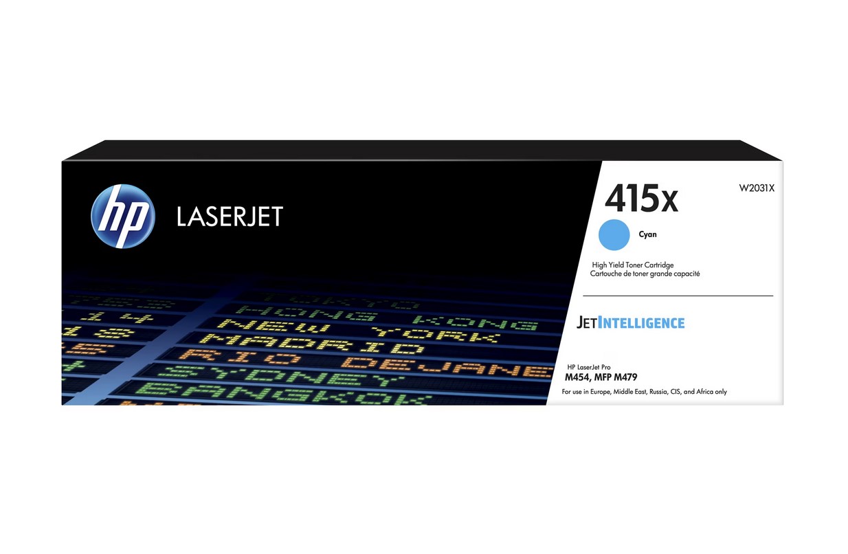 HP Toner 415X cyan ca. 6.000 Seiten