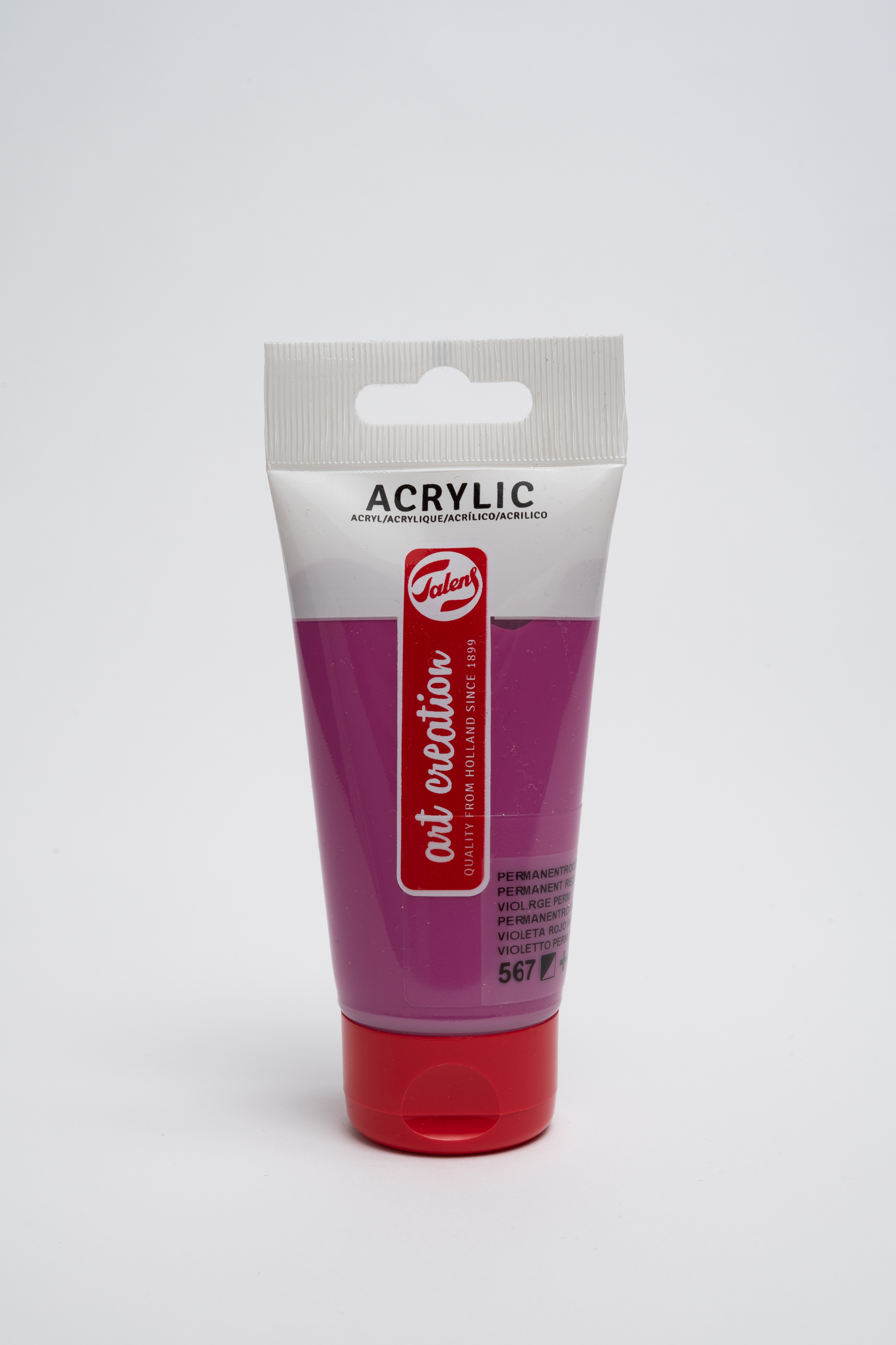 Talens Art Creation Acrylfarbe Tube 75 ml Permanentrotviolett 567
