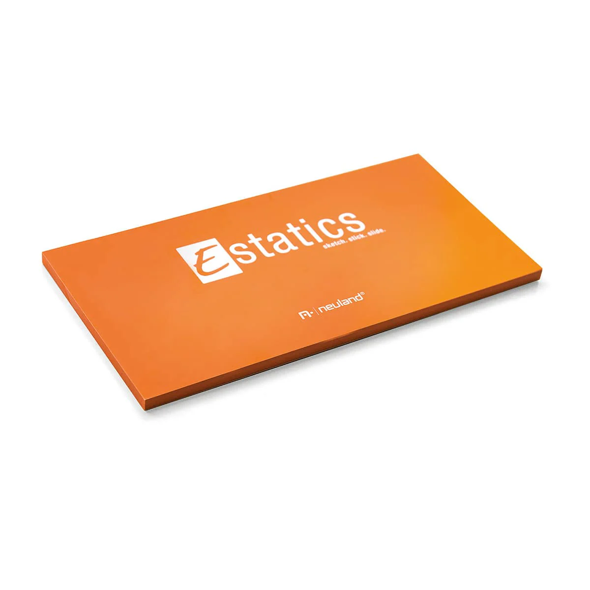 Elektrostatisch haftende Karten Estatics L - 06 orange