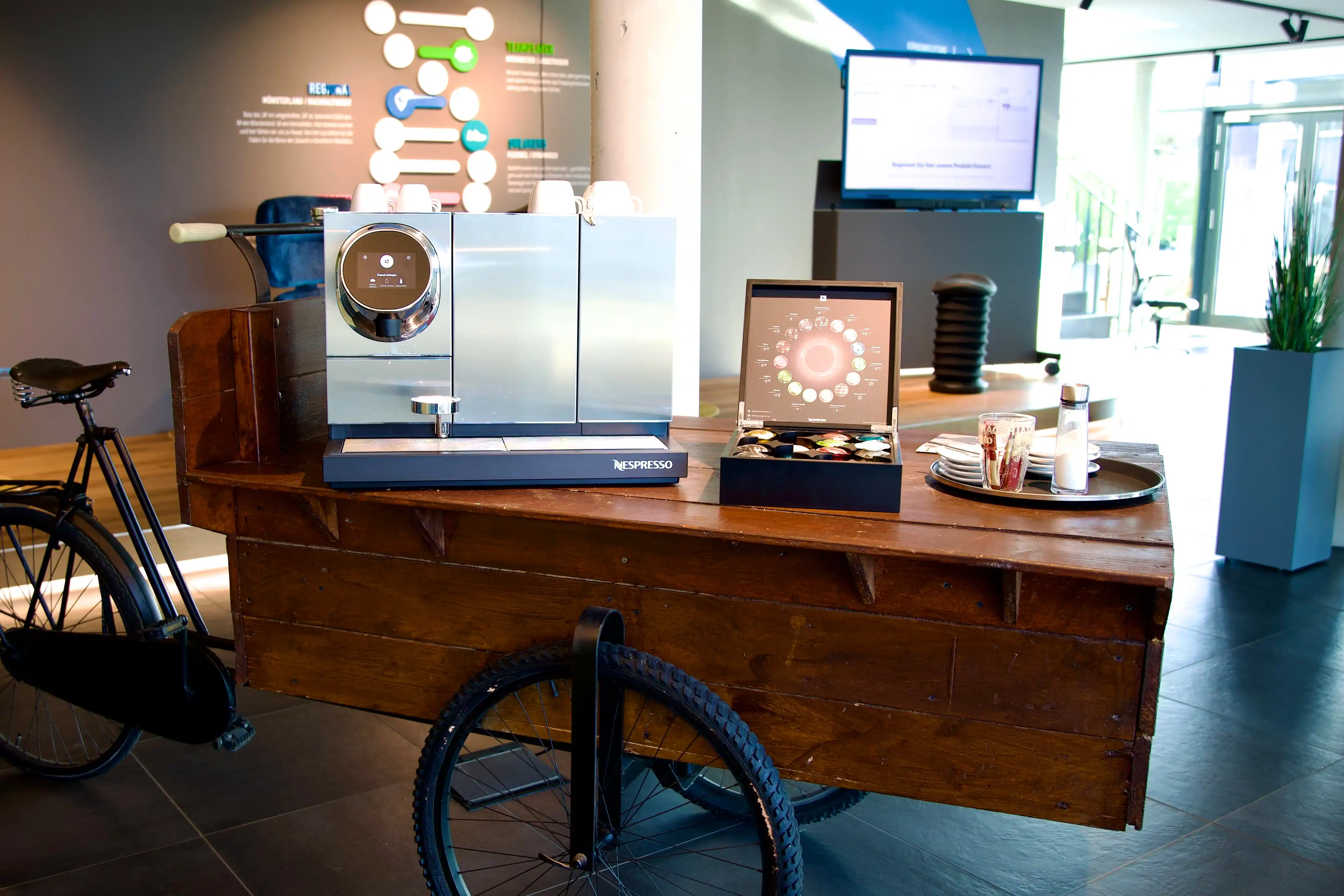 Nespresso Kaffeeerlebnis im WIETHOLT Hauptquartier in Velen