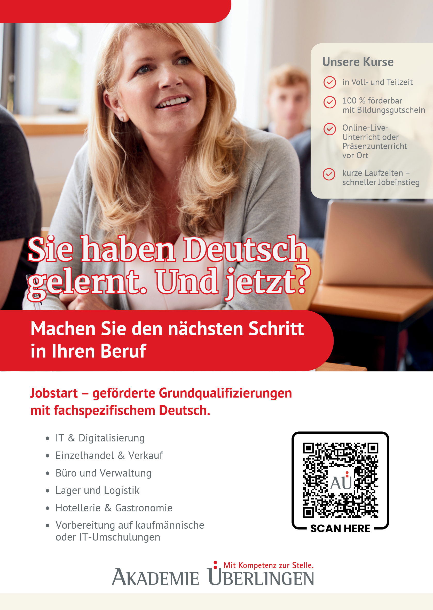 Jobstart - Hier Variante auswählen