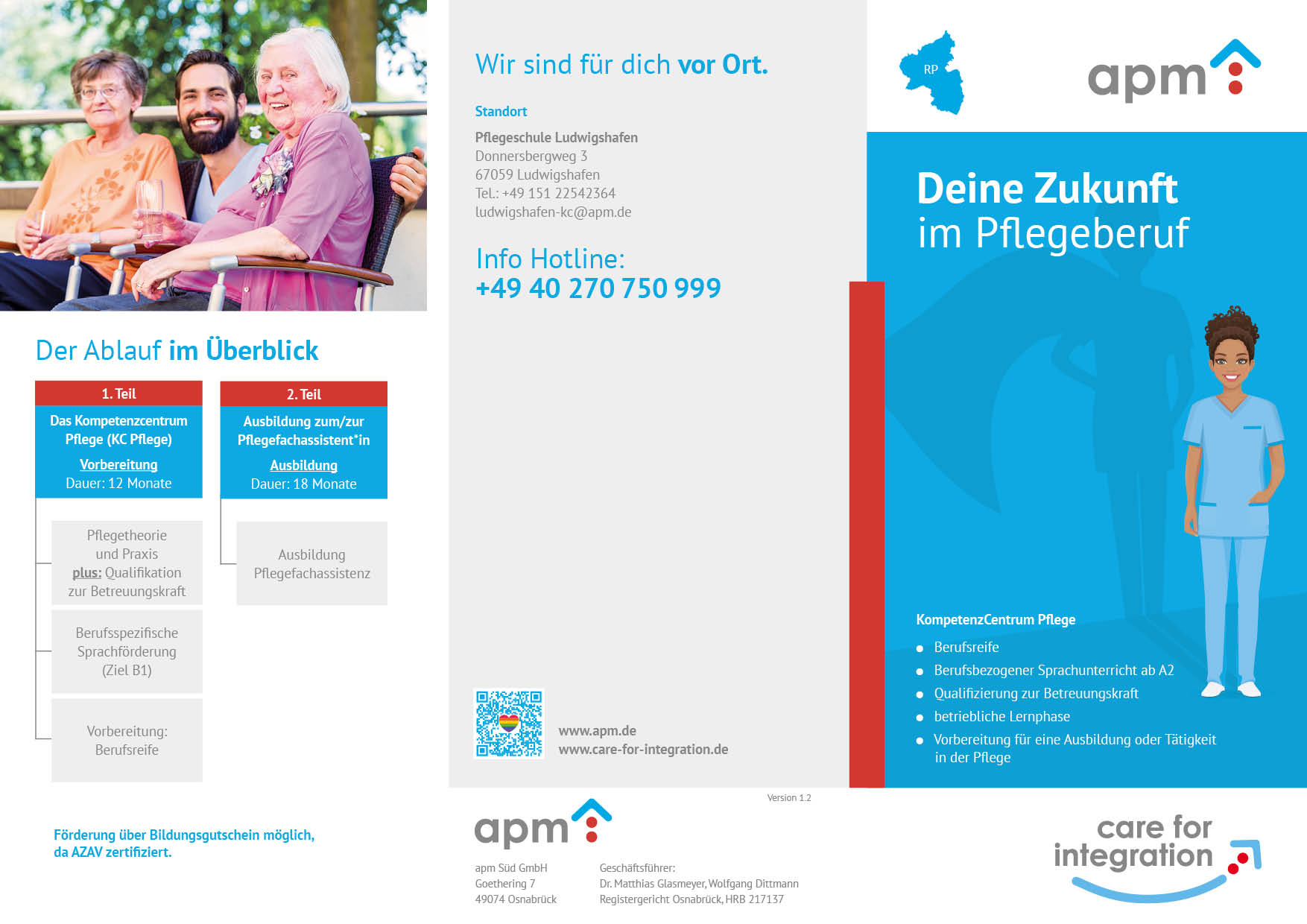 Hier Variante auswählen! Flyer – CFI/ KC/International "Rheinland-Pfalz"