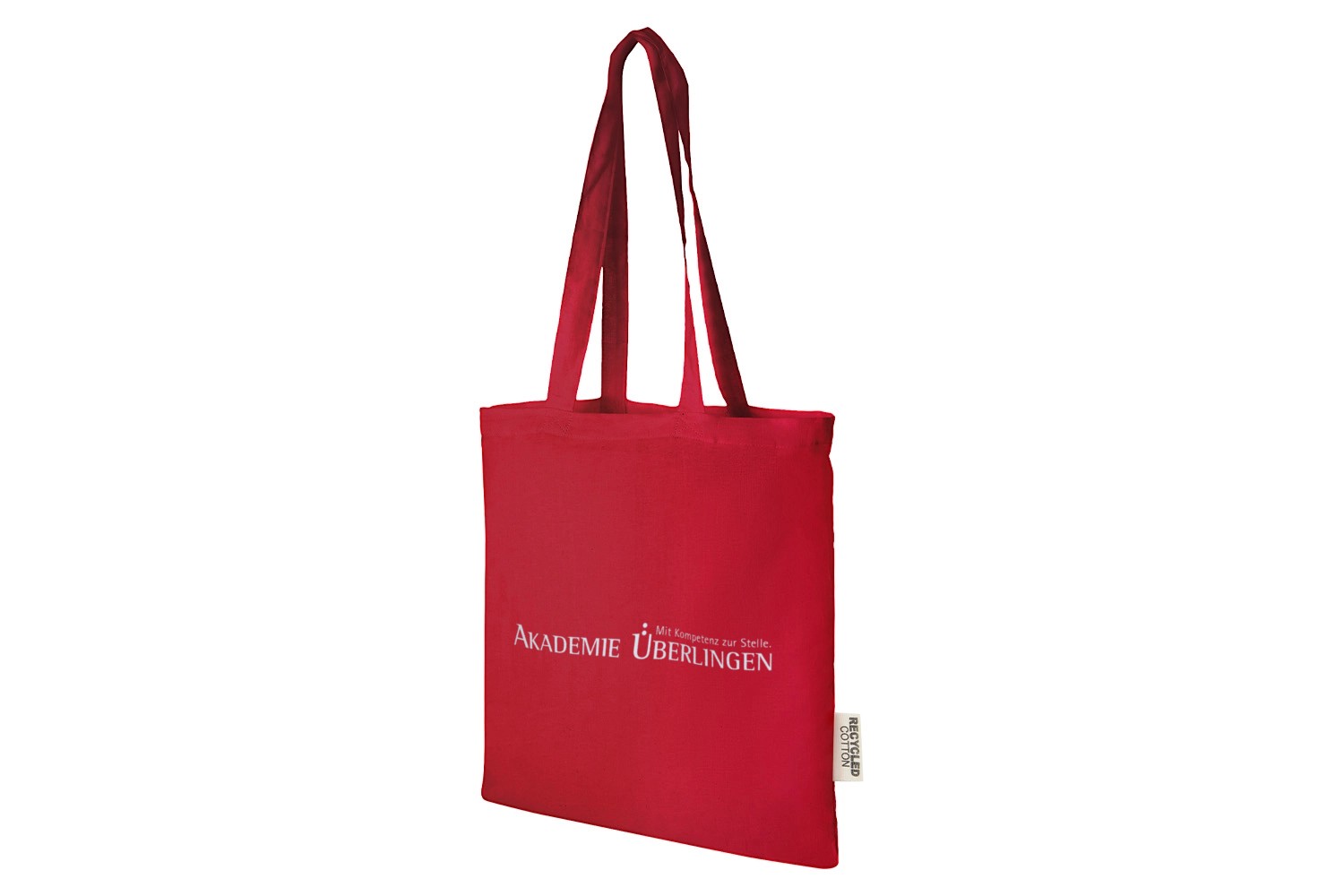 Baumwolltasche Madras mit AÜ-Logo