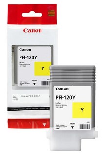 Canon Tintenpatrone Originalzubehör PFI-120 - gelb