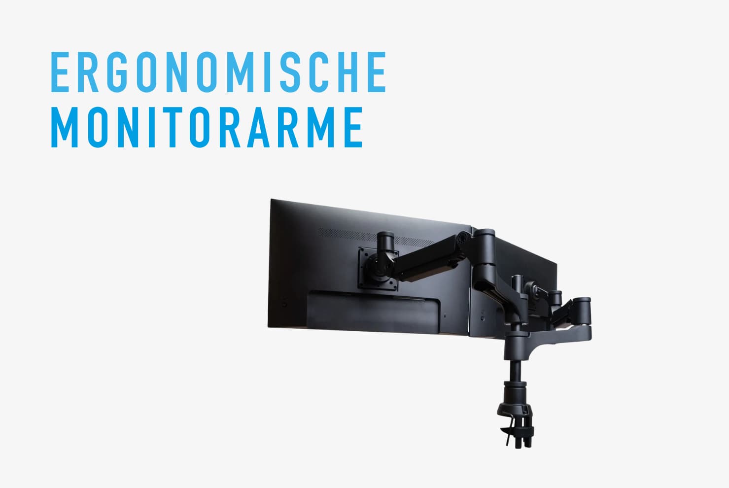 Bild von einem Ergonomischen Monitorarm