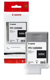 Canon Tintenpatrone Originalzubehör PFI-120 - schwarz matt