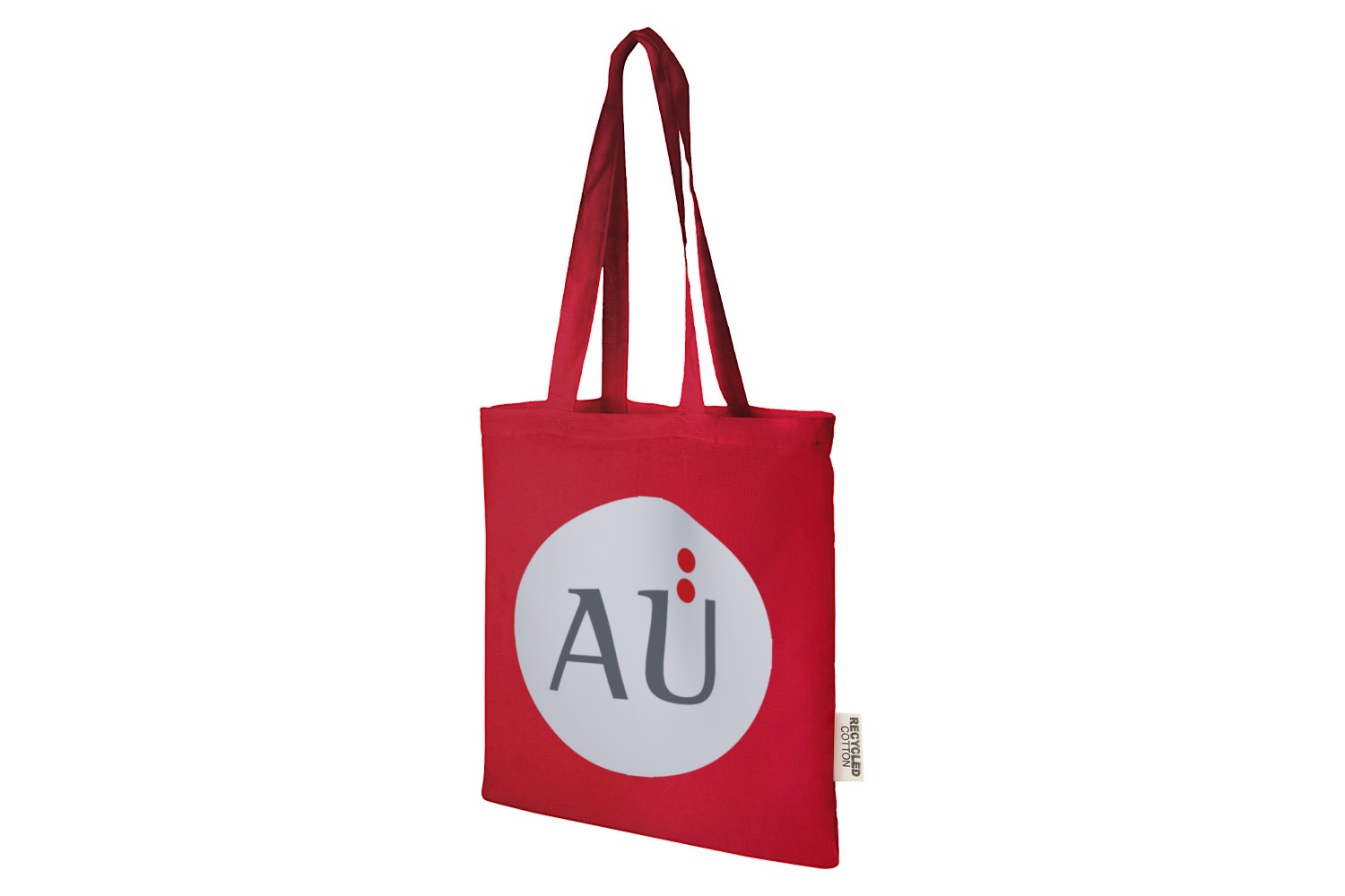 Baumwolltasche Madras mit AÜ-Logo
