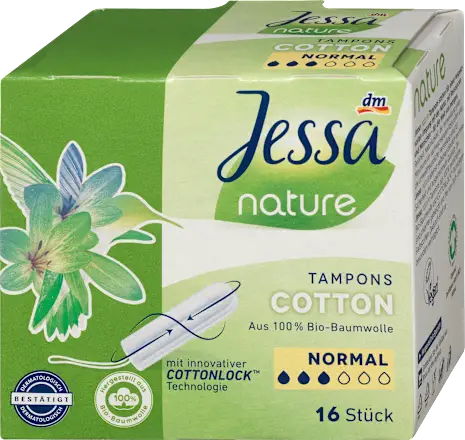 Jessa Tampons Cotton Normal nature