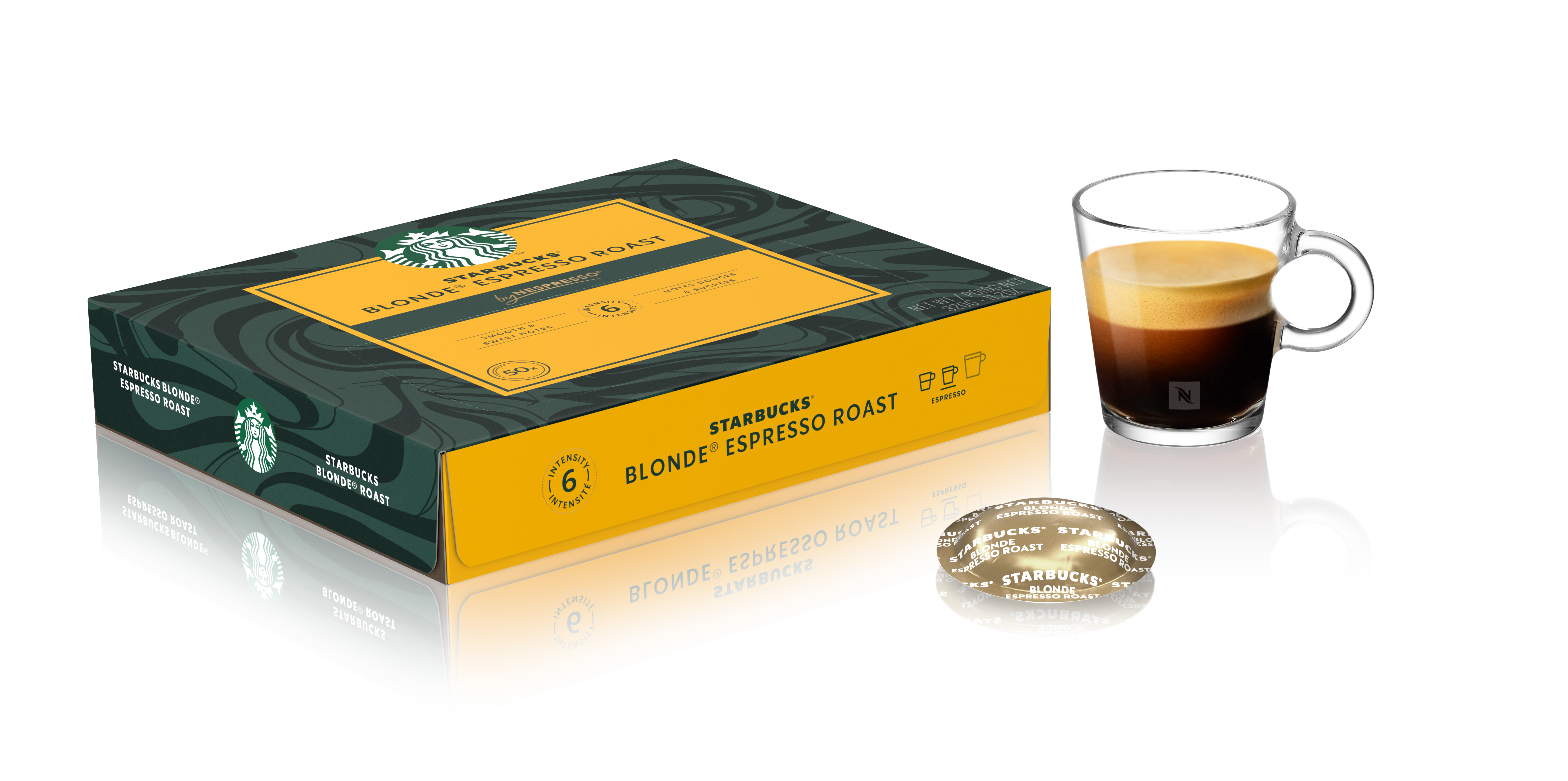 Kaffeekapseln Nespresso Starbucks Blonde Espresso Roast