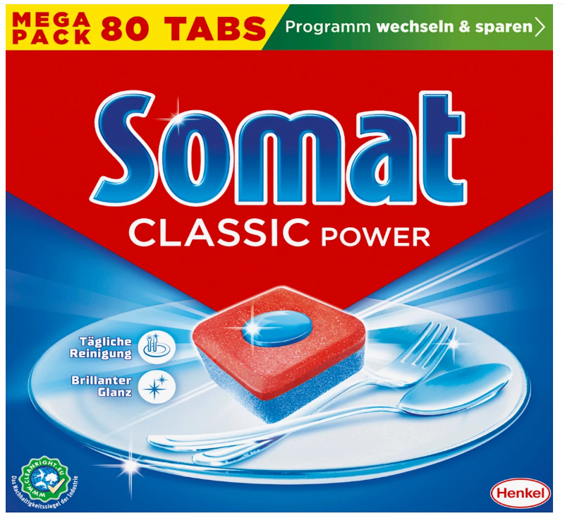 Somat Spülmaschinen-Tabs Classic, 80 Stück