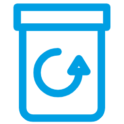 Kapselrückgabe Icon