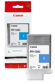 Canon Tintenpatrone Originalzubehör PFI-120 - cyan