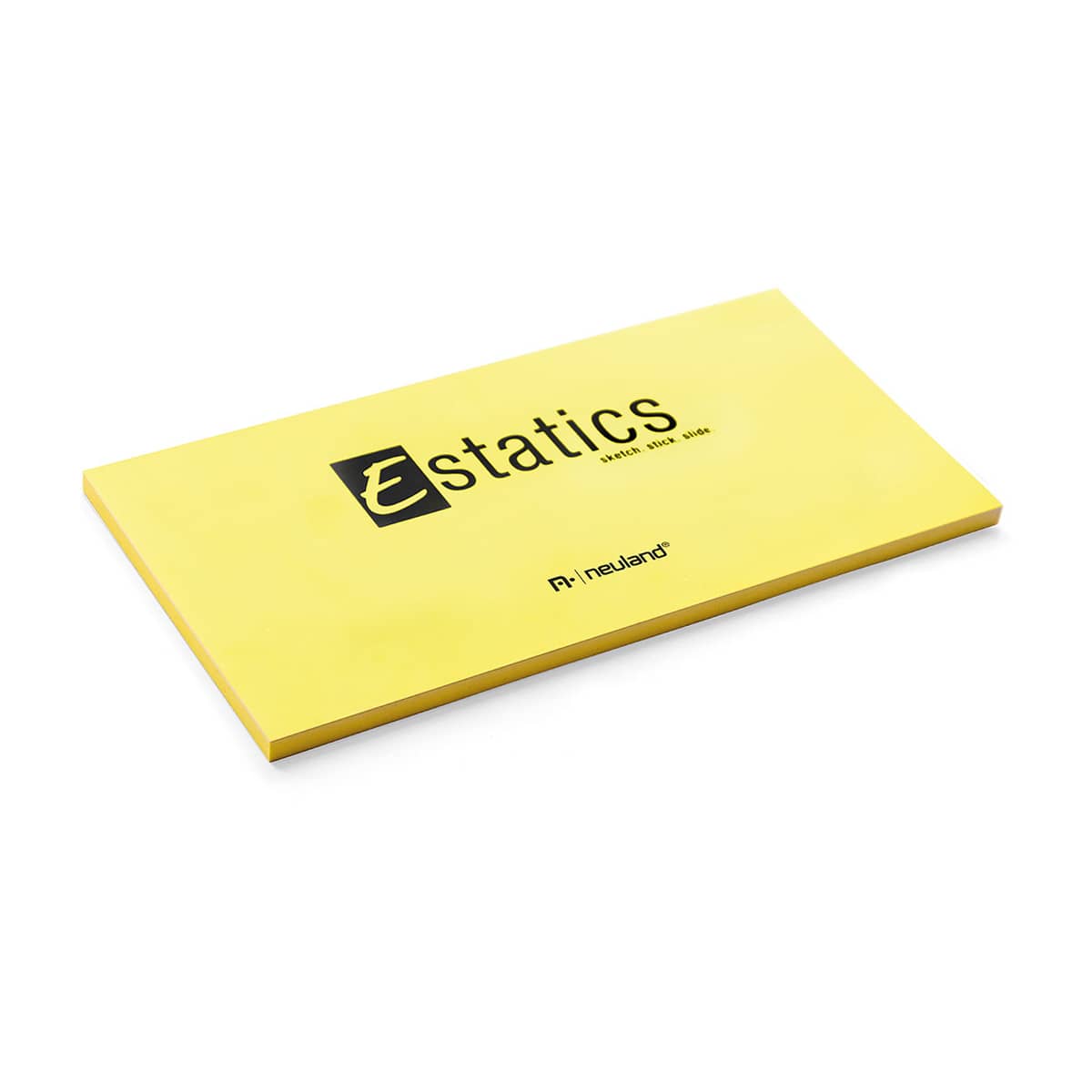 Elektrostatisch haftende Karten Estatics L - 05 gelb