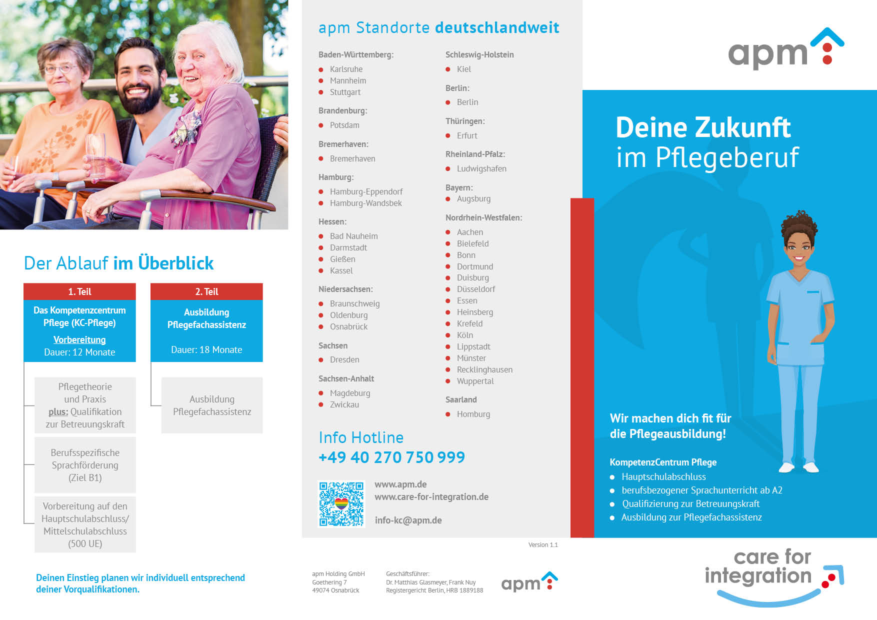 Hier Variante auswählen! Flyer – CFI/ KC/International "Allgemein“