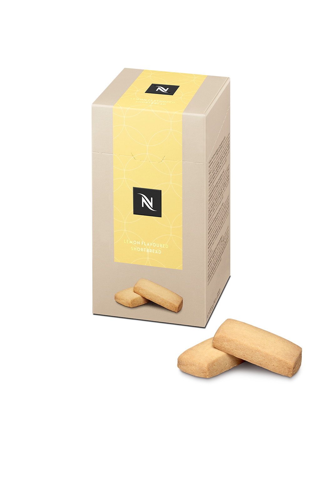 Nespresso Shortbread mit Zitronenaroma Mandelgebäck