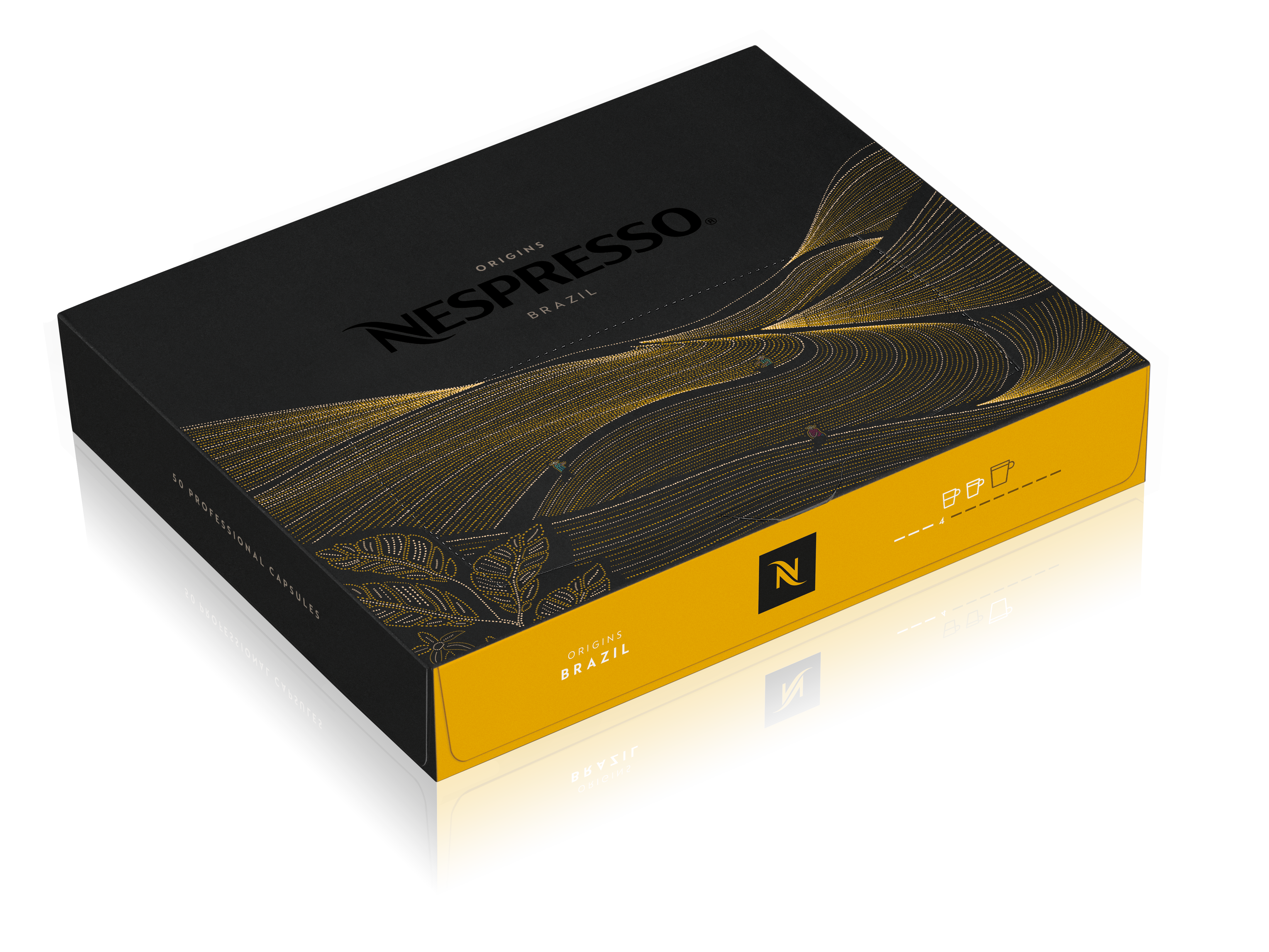 Kaffeekapseln Nespresso Origin Brazil Organic