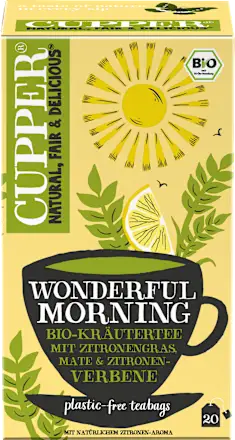 Kräutertee Wonderful Morning mit Zitronengras 35 g