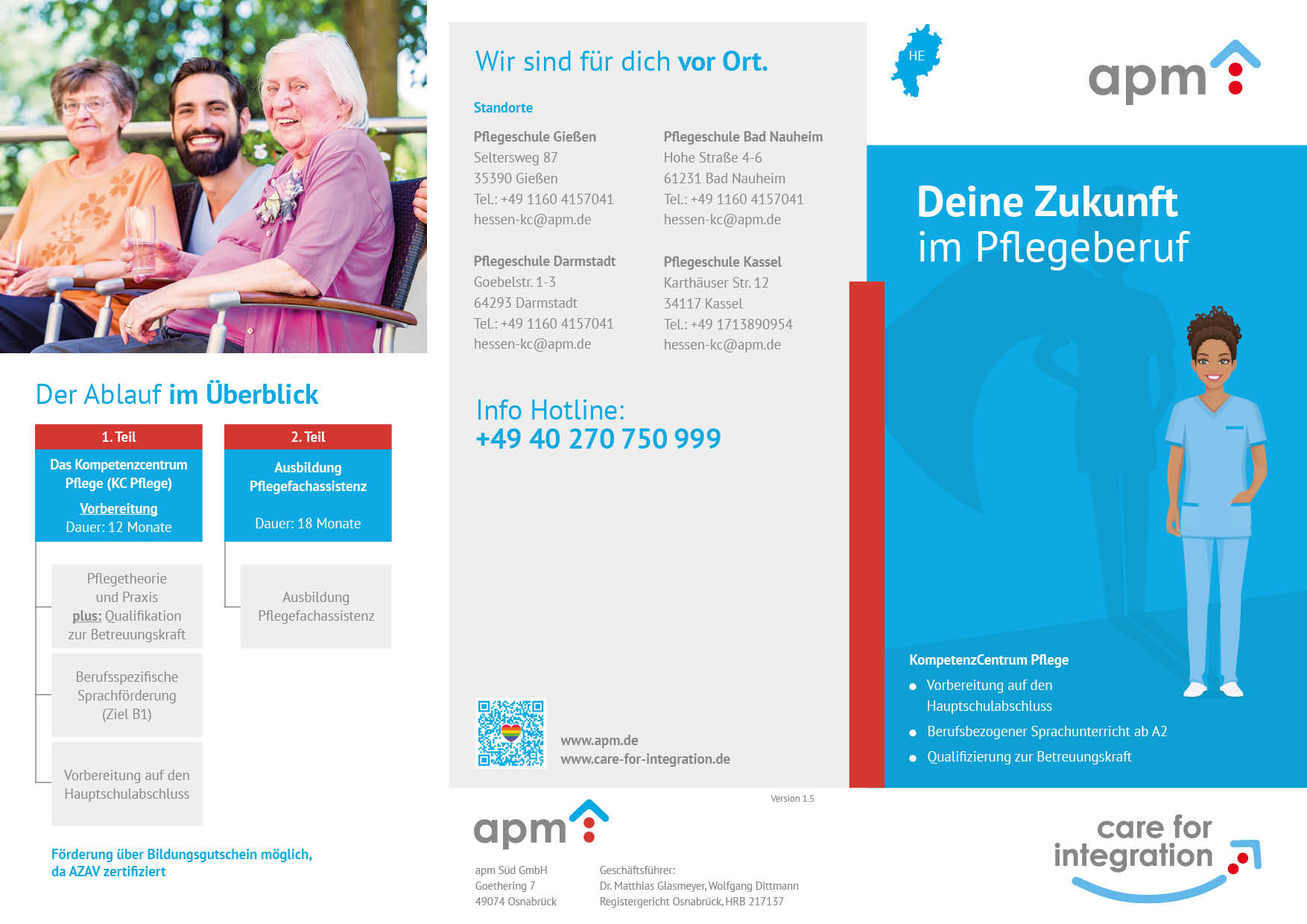 Hier Variante auswählen! Flyer – CFI/ KC/International "Hessen""
