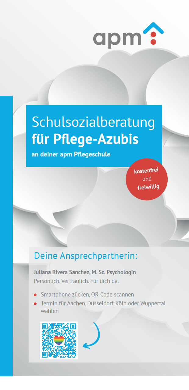 Hier Variante wählen - Flyer Schulsozialberatung