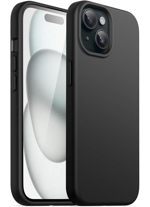 JETech Silikon Hülle für iPhone 15 6,1 Zoll
