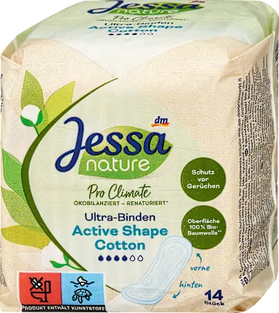 Jessa Ultra-Binden Active Shape Cotton Pro Climate, 14 St