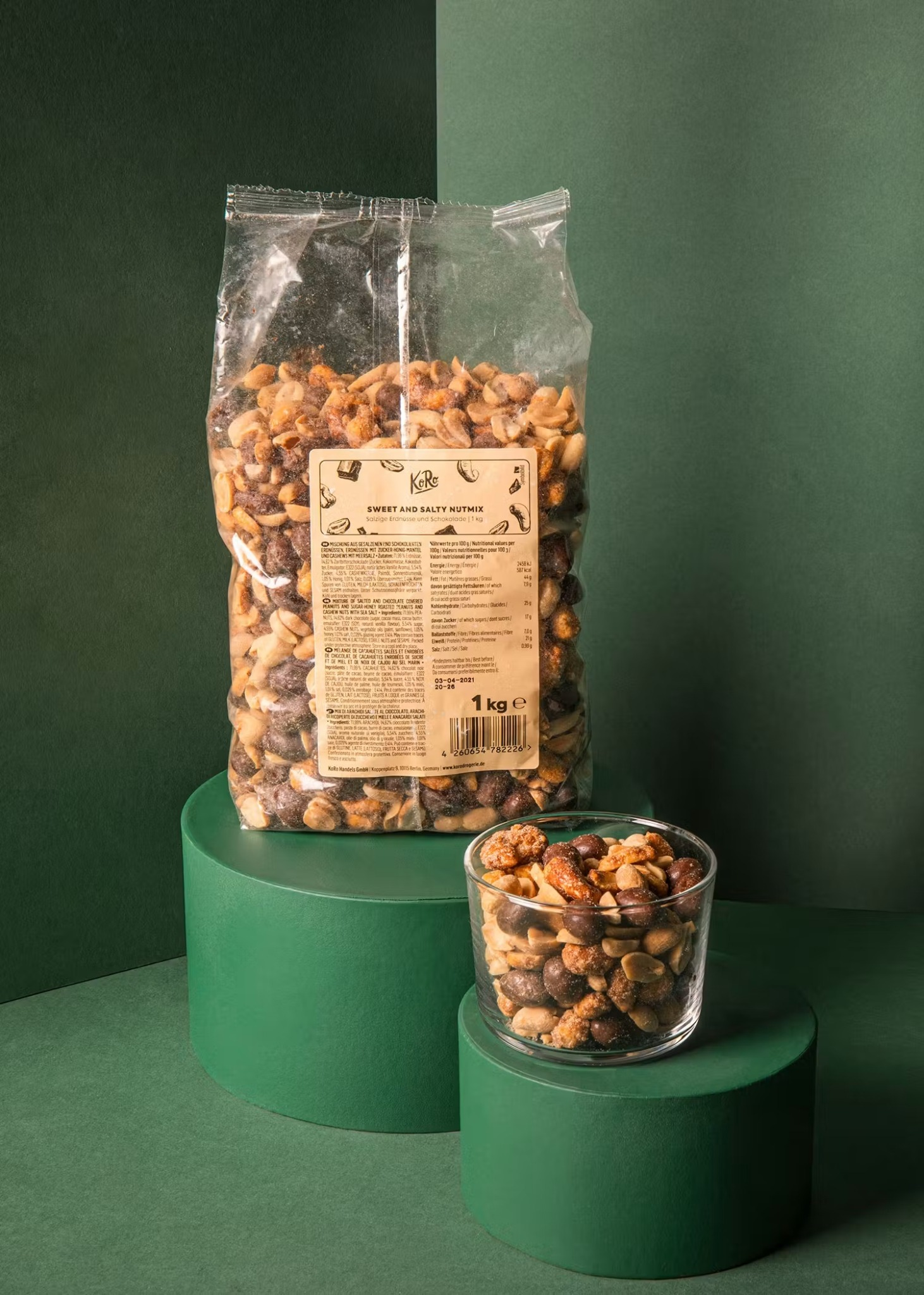 Schoko Nuss Mix Sweet and Salty 1 kg