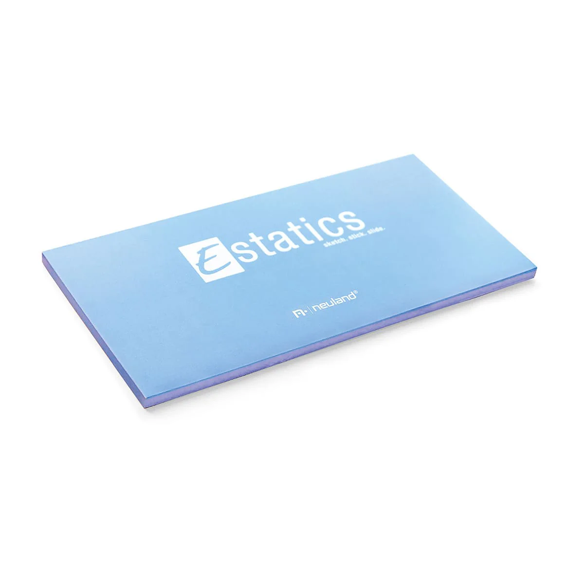 Elektrostatisch haftende Karten Estatics L - 03 blau