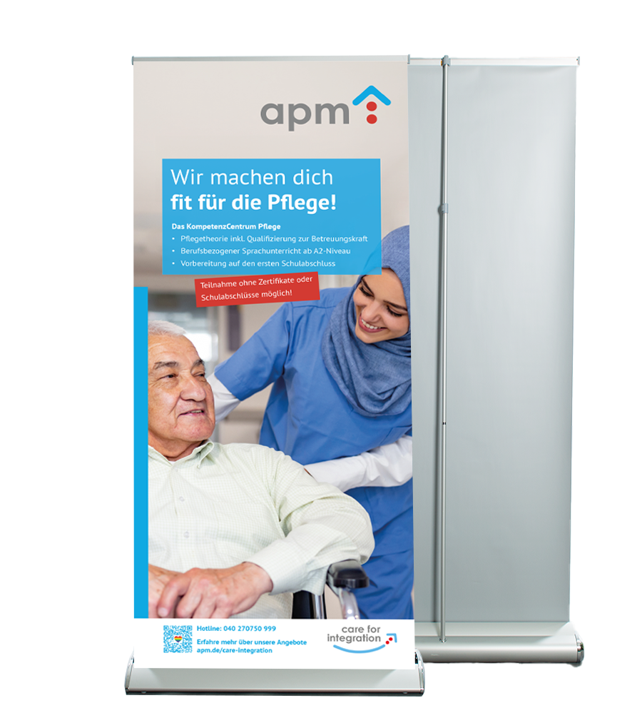 Hier Variante auswählen! Roll-Ups, KC/KompetenzCentrum Pflege