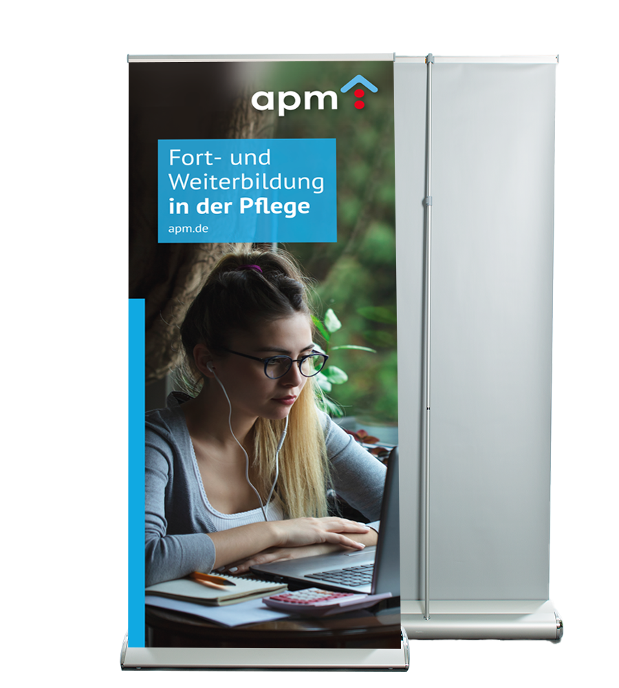 Hier Variante auswählen! Roll-Ups, Fort- und Weiterbildung/E-Campus "Weiterbildung"