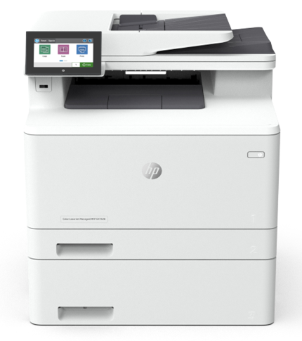 HP Laserjet Managed E42540f + Zusatzpapierkassette 1 x 550 Blatt
