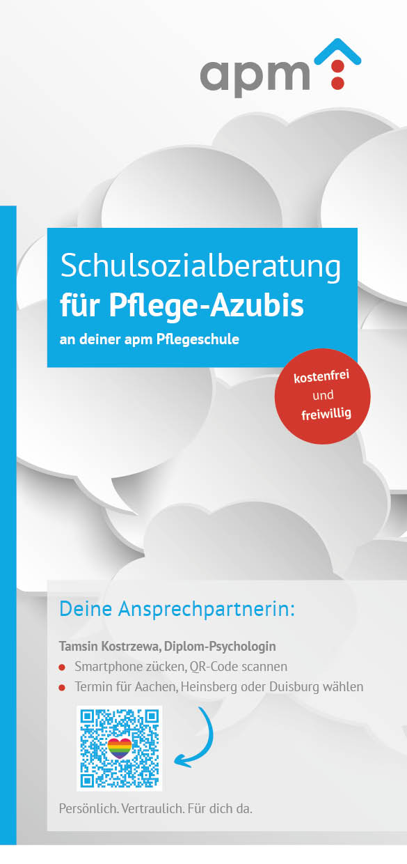 Hier Variante wählen - Flyer Schulsozialberatung